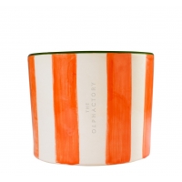 Jardin des Orangers, Ριγέ Φυτικό αρωματικό κερί 320gr σε χειροποίητο δοχείο - The Olphactory Jardin des Orangers, Ριγέ Φυτικό αρωματικό κερί 320gr σε χειροποίητο δοχείο - The Olphactory