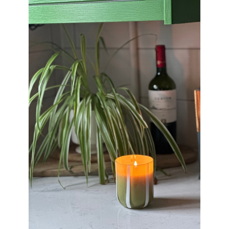 Fresh Olive & Lemon Φυτικό Κερί 280gr, Atina - Maegen Fresh Olive & Lemon Φυτικό Κερί 280gr, Atina - Maegen