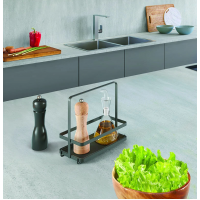 Metaltex Βάση Στήριξης Για Λάδι - Ξύδι Μαύρο 23x11x18cm 352912 Metaltex Βάση Στήριξης Για Λάδι - Ξύδι Μαύρο 23x11x18cm 352912