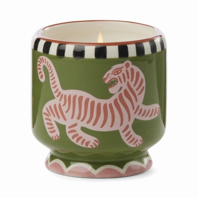 A dopo Κεραμικό κερί σόγιας, Black Cedar & Fig 226gr Tiger - Paddywax