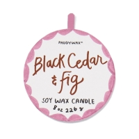 A dopo Κεραμικό κερί σόγιας, Black Cedar & Fig 226gr Tiger - Paddywax A dopo Κεραμικό κερί σόγιας, Black Cedar & Fig 226gr Tiger - Paddywax