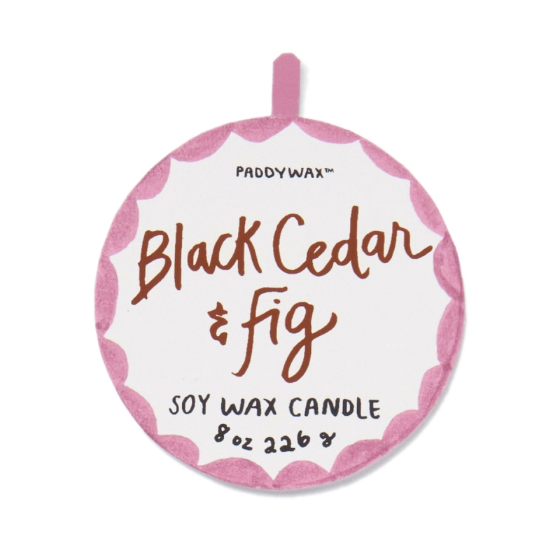 A dopo Κεραμικό κερί σόγιας, Black Cedar & Fig 226gr Tiger - Paddywax A dopo Κεραμικό κερί σόγιας, Black Cedar & Fig 226gr Tiger - Paddywax