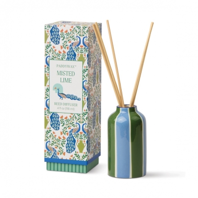 A Dopo Peacock Κεραμικό Diffuser 118ml, Misted Lime - Paddywax