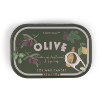 Fig & Olive Φυτικό Κερί 127gr σε μεταλλικό δοχείο-κονσέρβα, Bistro Olive - Paddywax Fig & Olive Φυτικό Κερί 127gr σε μεταλλικό δοχείο-κονσέρβα, Bistro Olive - Paddywax