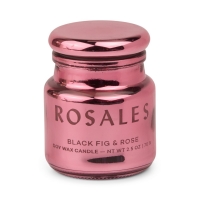 Black Fig & Rose Φυτικό Κερί 70gr σε ροζ γυάλινο δοχείο με καπάκι, Chroma Rosales - Paddywax Black Fig & Rose Φυτικό Κερί 70gr σε ροζ γυάλινο δοχείο με καπάκι, Chroma Rosales - Paddywax
