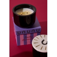 Tabac & Pine κερί σόγιας σε μαύρο γυάλινο δοχείο 226gr, Charmed - Paddywax