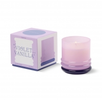 Stacked Γυάλινο Κερί Σόγιας, Violet Vanilla 198gr - Paddywax