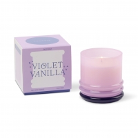 Stacked Γυάλινο Κερί Σόγιας, Violet Vanilla 198gr - Paddywax