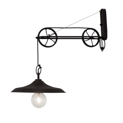 HL-5260 LIONEL BROWN RUSTY WALL LAMP HL-5260 LIONEL BROWN RUSTY WALL LAMP