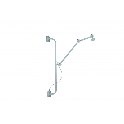 HL-W 14M C FOCUS CHROME MEDIUM WALL BASE HL-W 14M C FOCUS CHROME MEDIUM WALL BASE