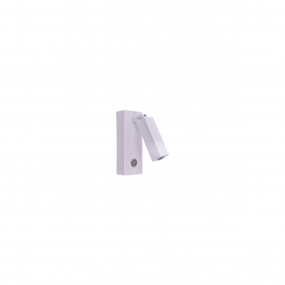 SE 128-1AW DAVE WALL LAMP WHITE MAT 1B1