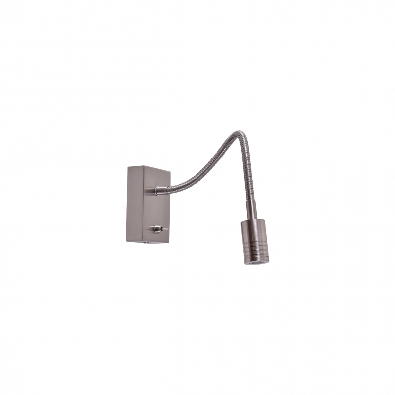 SE 125-1A ELINA WALL LAMP NICKEL MAT 1B1 SE 125-1A ELINA WALL LAMP NICKEL MAT 1B1