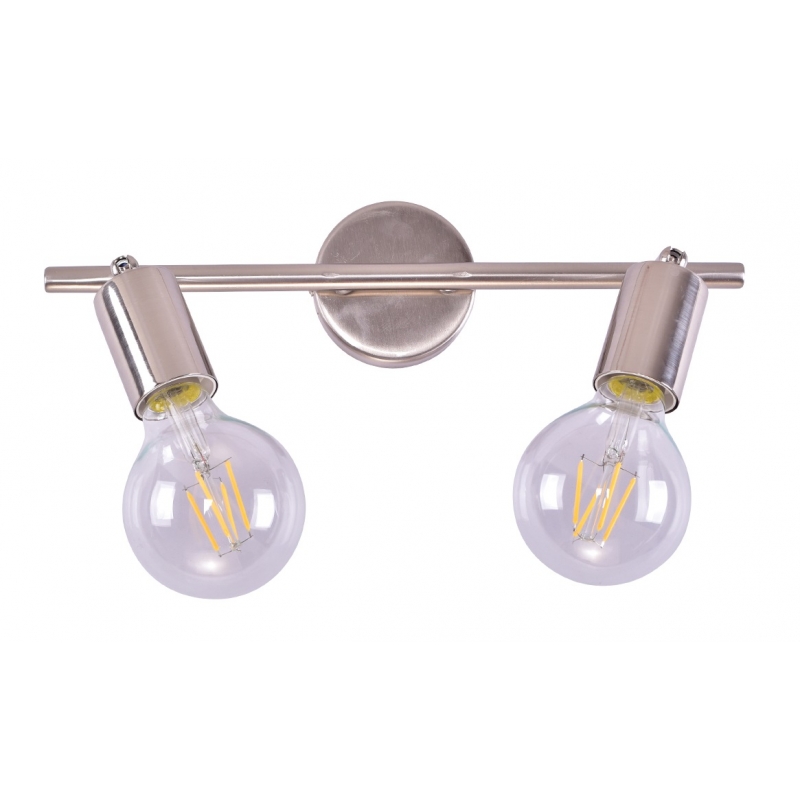 SE 137-2AN SOMA WALL LAMP NICKEL MAT Z2 SE 137-2AN SOMA WALL LAMP NICKEL MAT Z2