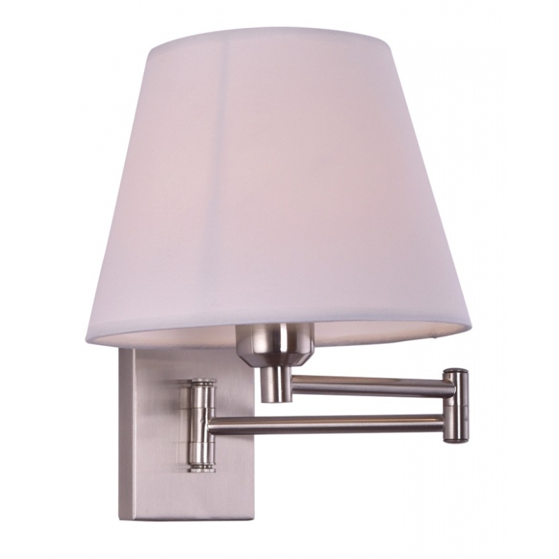 SE 121-1AN DENNIS WALL LAMP NICKEL MAT 1Z5 SE 121-1AN DENNIS WALL LAMP NICKEL MAT 1Z5