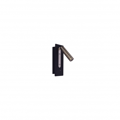SE 129-1AB CRUZ WALL LAMP BLACK AND BRONZE 1B1