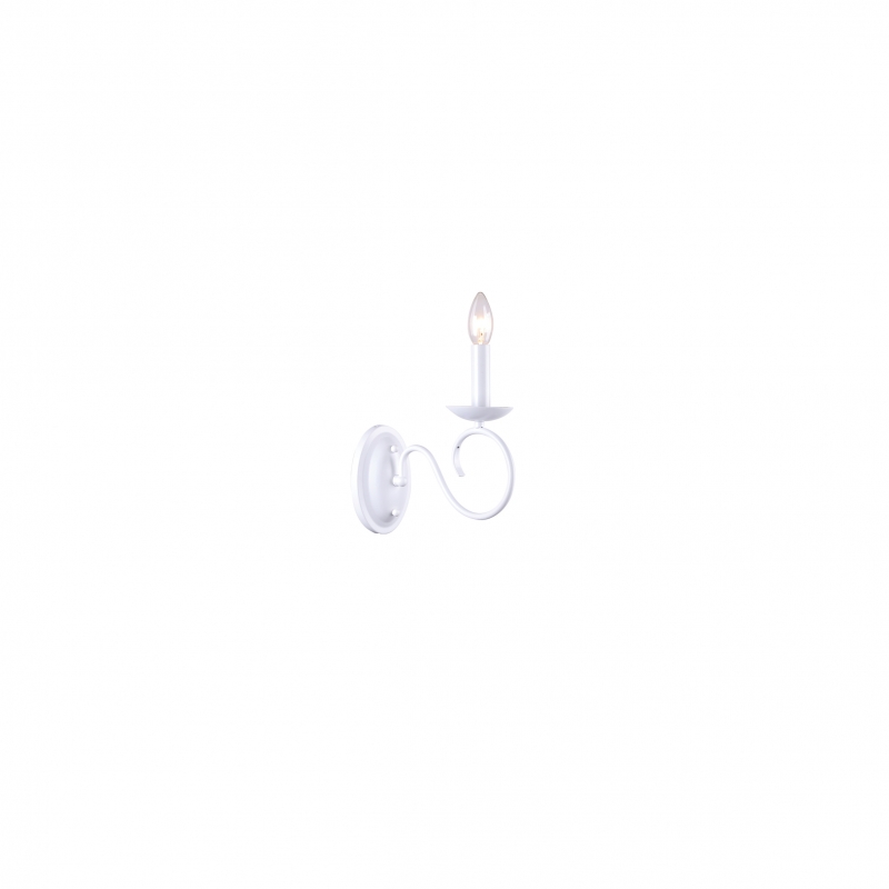 C114-1 LARO WALL LAMP WHITE 1Z1