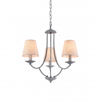 C119-3 ETNA PENDANT LAMP GREY PATINA&WHITE SHADE 1E1 C119-3 ETNA PENDANT LAMP GREY PATINA&WHITE SHADE 1E1
