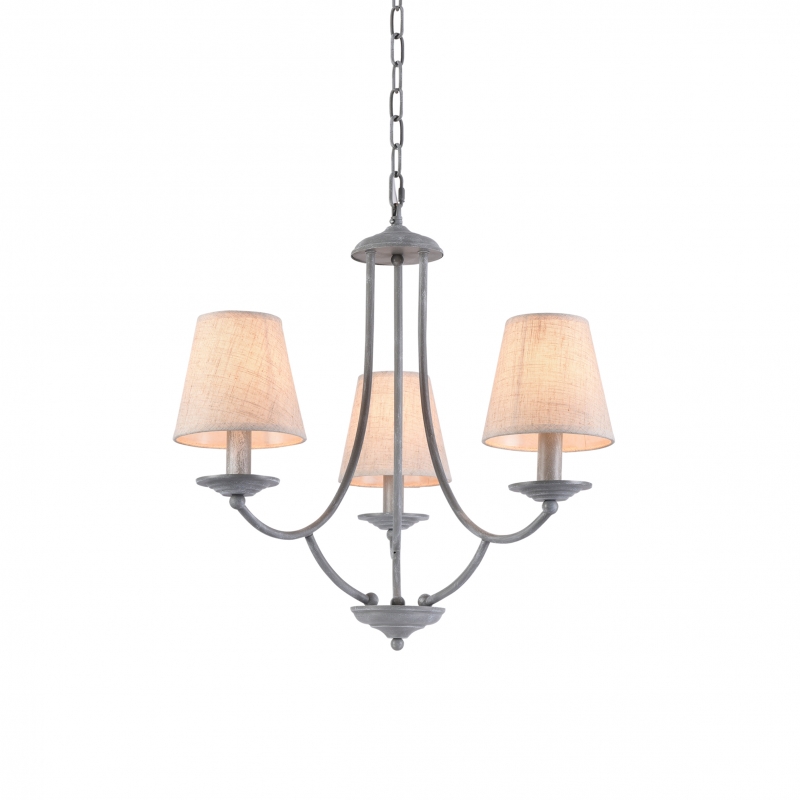 C119-3 ETNA PENDANT LAMP GREY PATINA&WHITE SHADE 1E1 C119-3 ETNA PENDANT LAMP GREY PATINA&WHITE SHADE 1E1