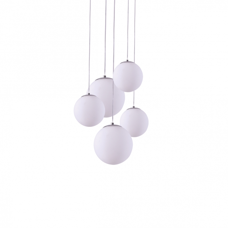 SE1520-5 ALESSIA OPAL GLASS 3 Φ15 & 2 Φ20+ SE1520-5 ALESSIA OPAL GLASS 3 Φ15 & 2 Φ20+