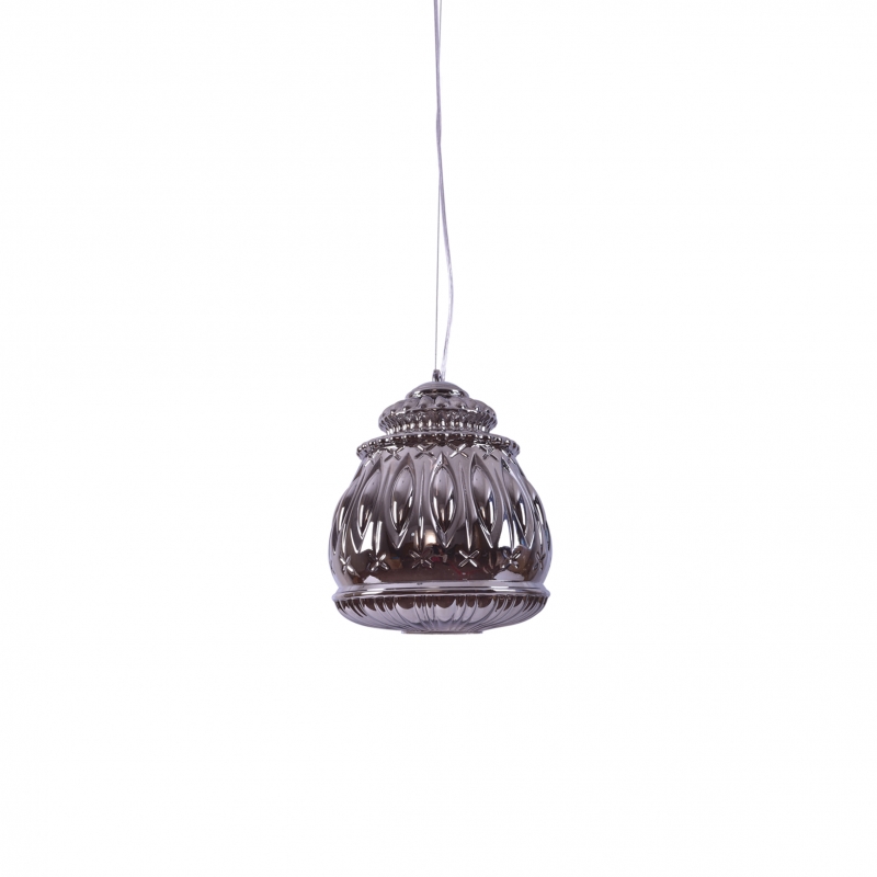 SE4344-01b ROZA PENDANT SMOKE GLASS E4 SE4344-01b ROZA PENDANT SMOKE GLASS E4