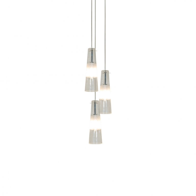 WS3397-3 COMO PENDANT LAMP GLASS+
