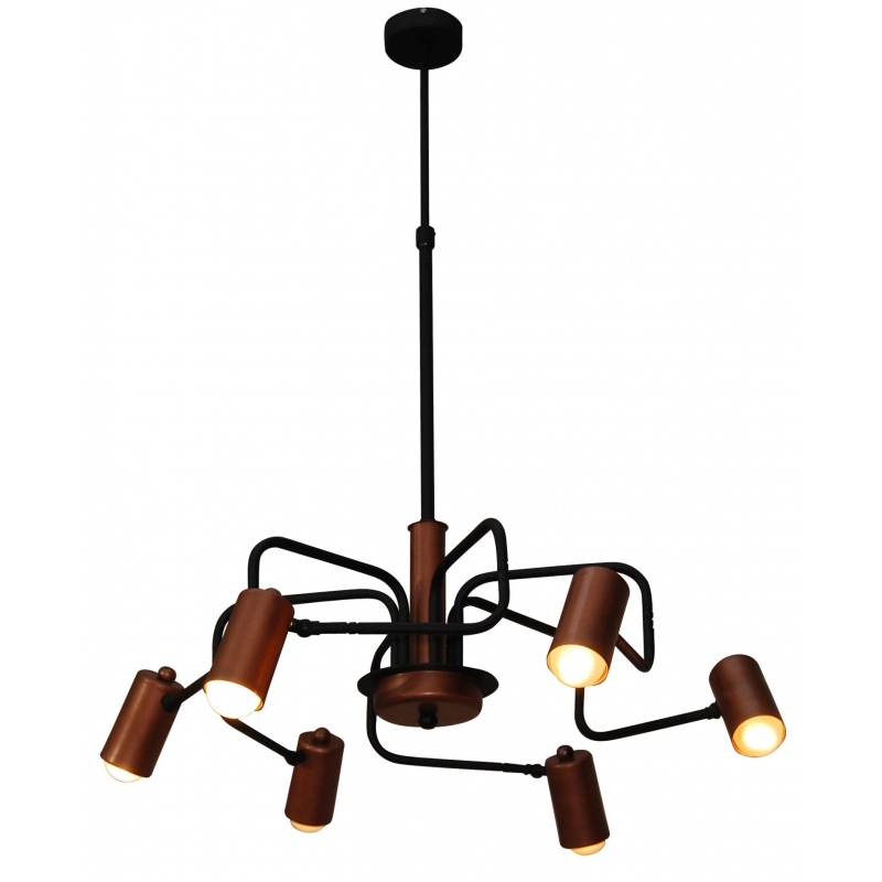 HL-3522-6 HANNAH OLD BRONZE & WHITE PENDANT