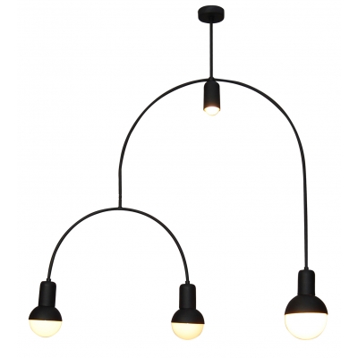 HL-3523-4 CHRISTOPHER BLACK PENDANT HL-3523-4 CHRISTOPHER BLACK PENDANT