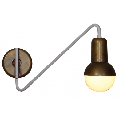 HL-3523-1 CHRISTOPHER CHROME & BLACK WALL LAMP HL-3523-1 CHRISTOPHER CHROME & BLACK WALL LAMP