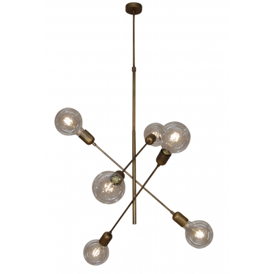 HL-3524-6 ERIC OLD BRONZE PENDANT HL-3524-6 ERIC OLD BRONZE PENDANT