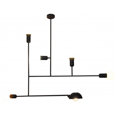 HL-3525-6 RODNEY BLACK PENDANT HL-3525-6 RODNEY BLACK PENDANT