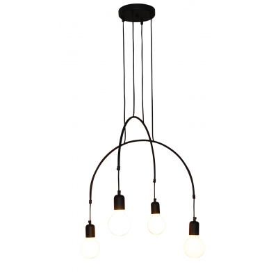 HL-3527-4 EVERDINA BLACK PENDANT HL-3527-4 EVERDINA BLACK PENDANT