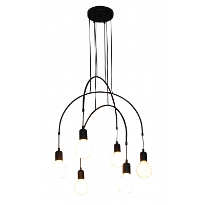 HL-3527-6 EVERDINA BLACK PENDANT HL-3527-6 EVERDINA BLACK PENDANT