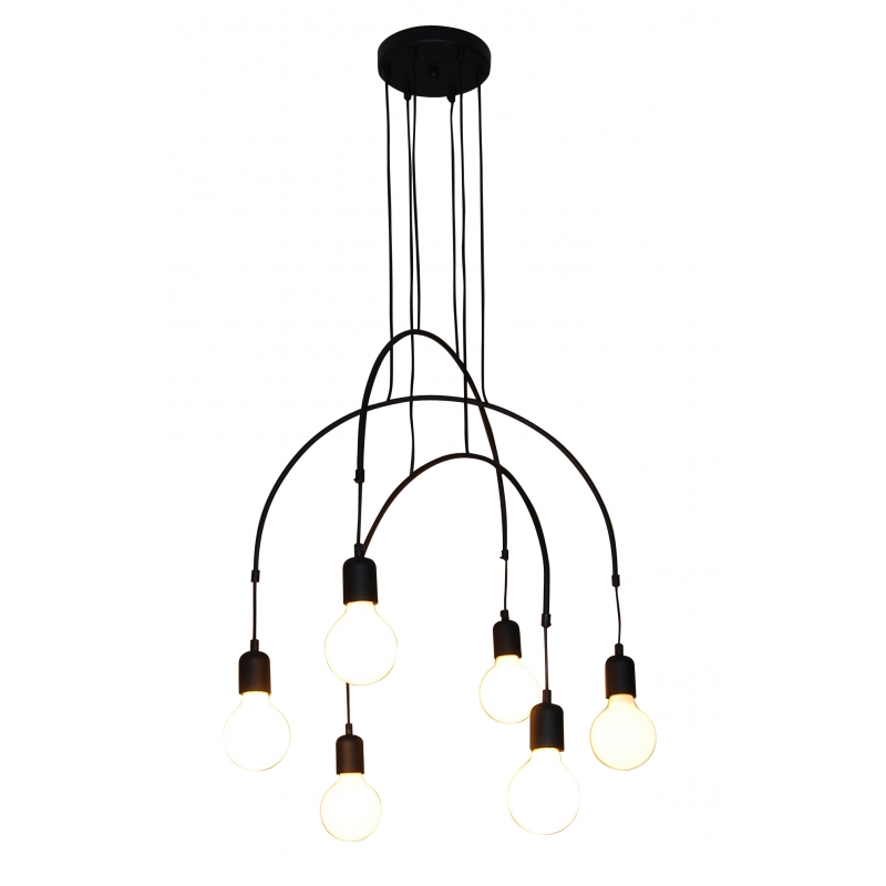 HL-3527-6 EVERDINA BLACK PENDANT HL-3527-6 EVERDINA BLACK PENDANT