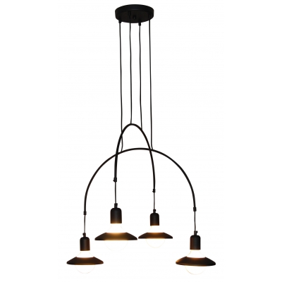HL-3528-4 EVERDINA BLACK PENDANT HL-3528-4 EVERDINA BLACK PENDANT