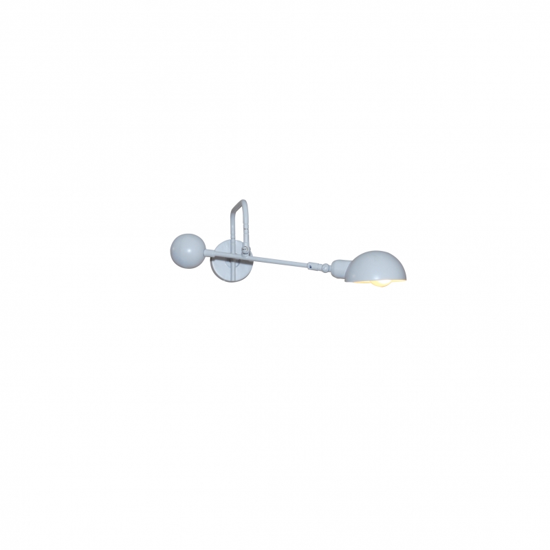 HL-3539-1 M OLIVER WHITE WALL LAMP HL-3539-1 M OLIVER WHITE WALL LAMP