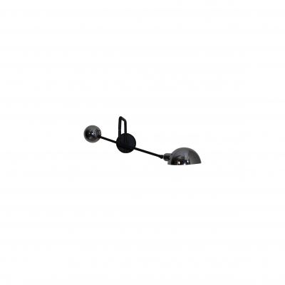 HL-3539-1 M OLIVER BLACK & NICKEL WALL LAMP HL-3539-1 M OLIVER BLACK & NICKEL WALL LAMP