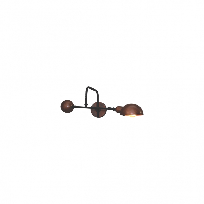 HL-3539-1 M OLIVER OLD BRONZE & WHITE WALL LAMP HL-3539-1 M OLIVER OLD BRONZE & WHITE WALL LAMP