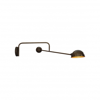 HL-3539-1 L OLIVER BLACK & NICKEL WALL LAMP HL-3539-1 L OLIVER BLACK & NICKEL WALL LAMP