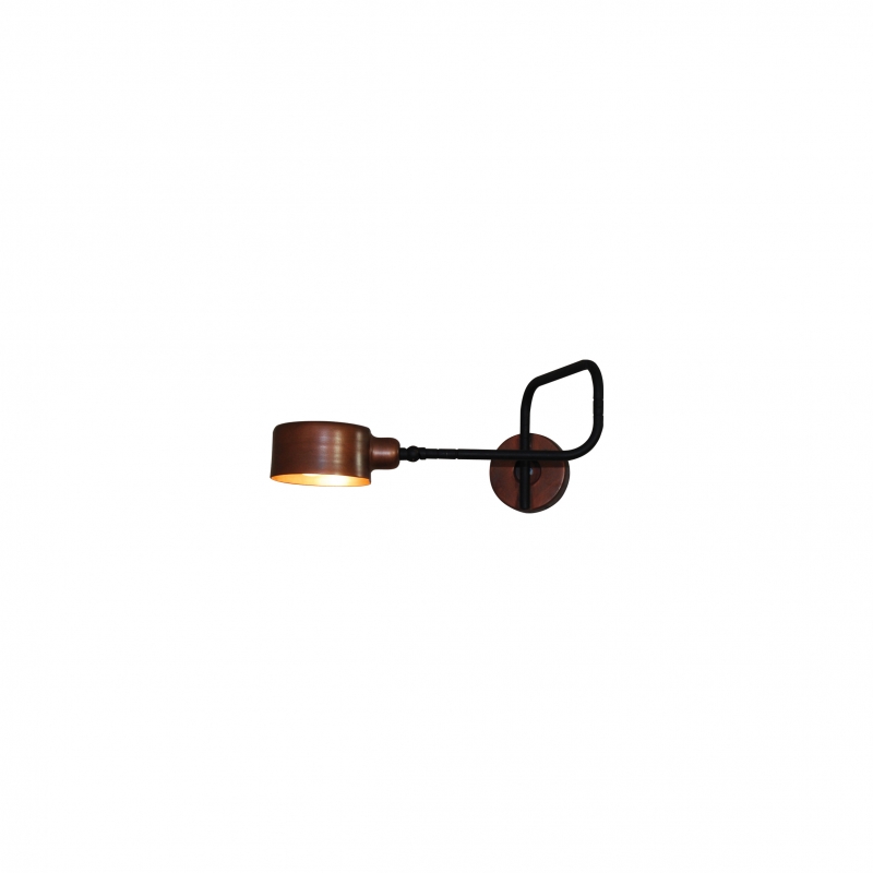 HL-3544-1 CARI BLACK & OLD COPPER WALL LAMP HL-3544-1 CARI BLACK & OLD COPPER WALL LAMP