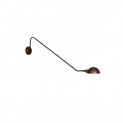 HL-3547-1 L MASON OLD COPPER & BLACK WALL LAMP HL-3547-1 L MASON OLD COPPER & BLACK WALL LAMP