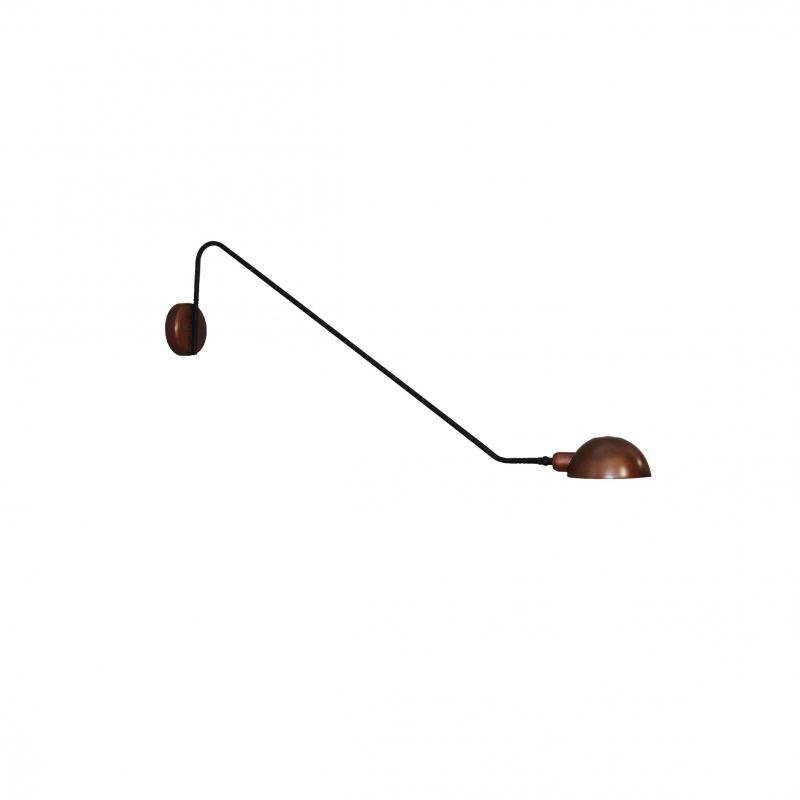 HL-3547-1 L MASON OLD COPPER & BLACK WALL LAMP HL-3547-1 L MASON OLD COPPER & BLACK WALL LAMP