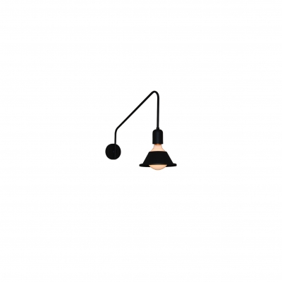 HL-3549-1L MALA BLACK WALL LAMP HL-3549-1L MALA BLACK WALL LAMP