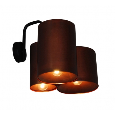 HL-3567-3PB BRODY OLD COPPER & BLACK WALL LAMP HL-3567-3PB BRODY OLD COPPER & BLACK WALL LAMP