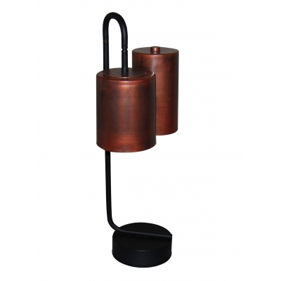 HL-3567-2P BRODY OLD COPPER & BLACK TABLE LAMP HL-3567-2P BRODY OLD COPPER & BLACK TABLE LAMP