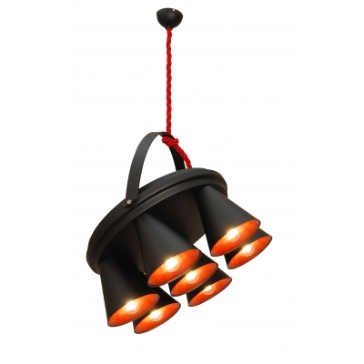 HL-3578-1A BRANDON BLACK & MAT COPPER PENDANT HL-3578-1A BRANDON BLACK & MAT COPPER PENDANT