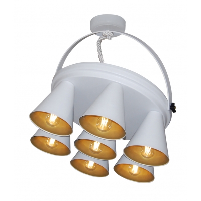 HL-3578-1B BRANDON WHITE & MAT GOLD PENDANT HL-3578-1B BRANDON WHITE & MAT GOLD PENDANT