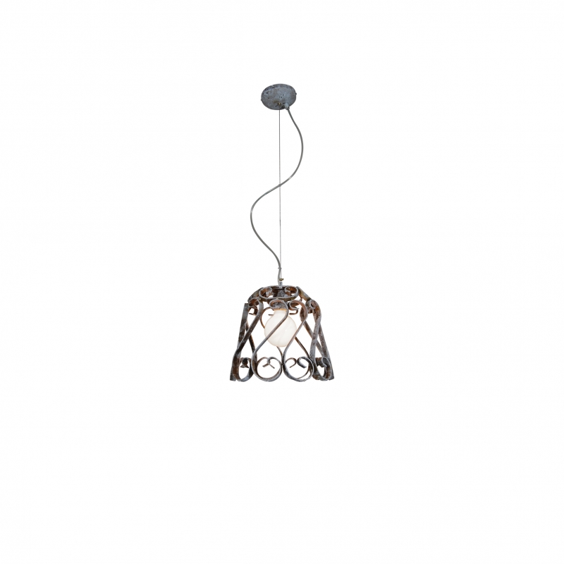 HL-3586-1PS LEWIS COPPER GREEN PENDANT