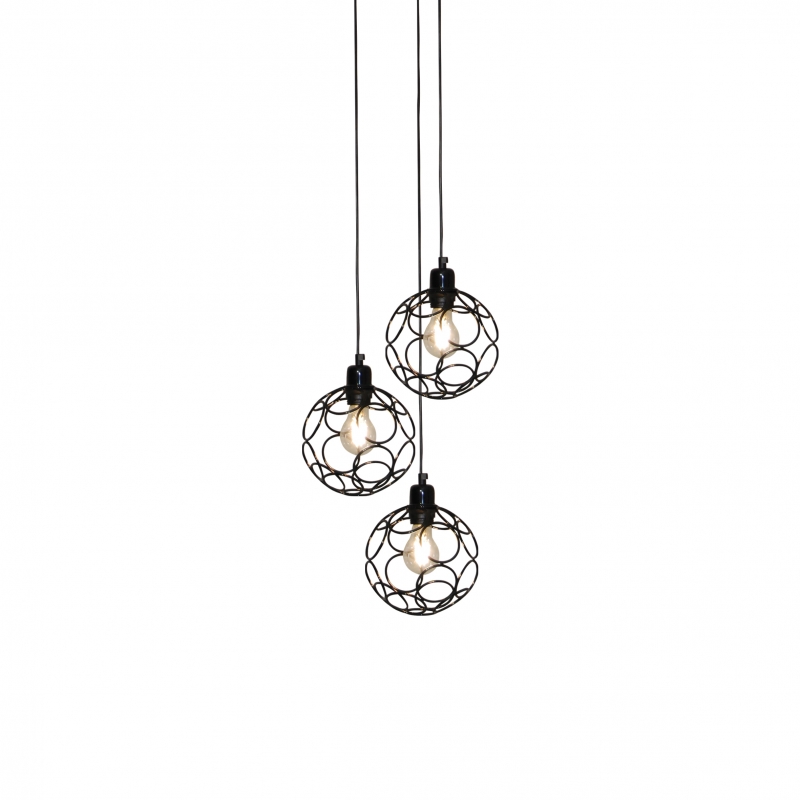 HL-3588-3 ALINE CHROME PENDANT HL-3588-3 ALINE CHROME PENDANT
