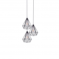 SE148-19-3 MILA PENDANT LAMP BLACK METAL+ SE148-19-3 MILA PENDANT LAMP BLACK METAL+