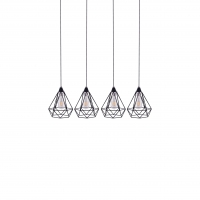 SE148-19-4 MILA PENDANT LAMP BLACK METAL+